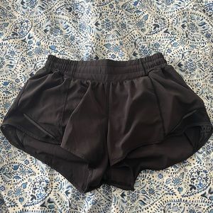 Black lululemon shorts